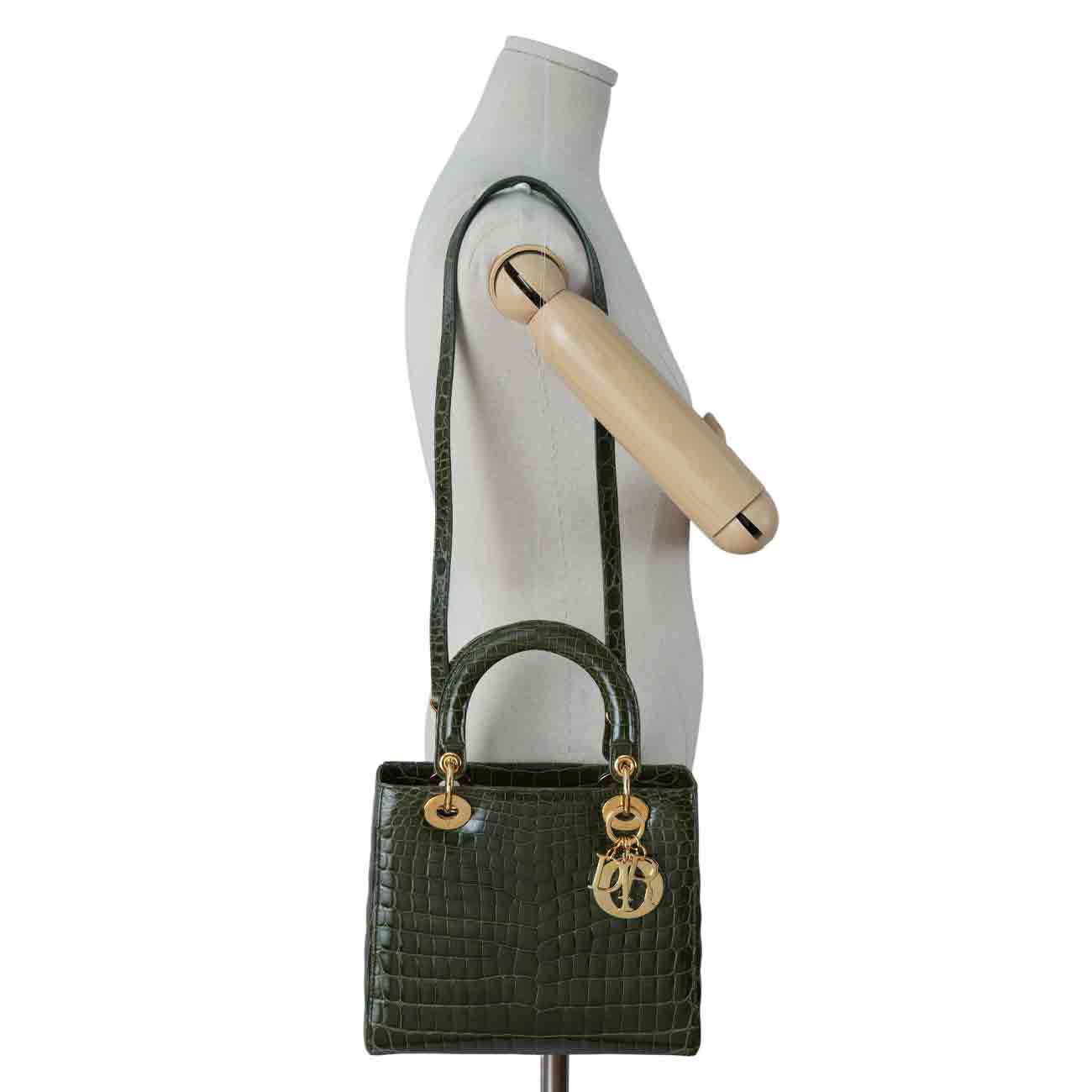 CHRISTIAN DIOR(USED)크리스찬디올 와니 레이디디올 미디움 백